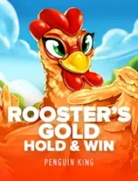 roosters gold hold and win - logo